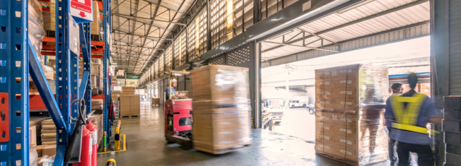 Global Brand Advantage - workers in a warehouse